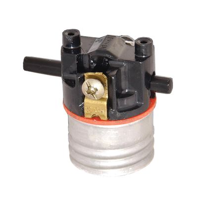 B&P Lamp Push-Thru (On/Off) Med. Base E26 Socket Interior
