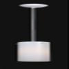 B&P Lamp Cylinder Glass Pendant Lamp, Less Shade view 3