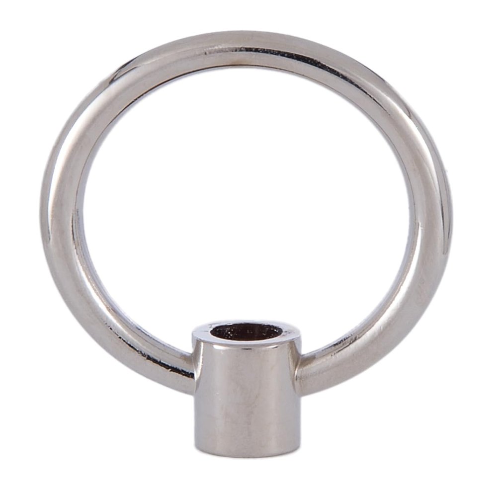 B&P Lamp Large 2 Inch Cast Loop with Nickel Plating