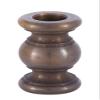 B&P Lamp 1-1/2 Inch Turned Brass Spindle, Slips 1/8IP, Antique Brass view 1