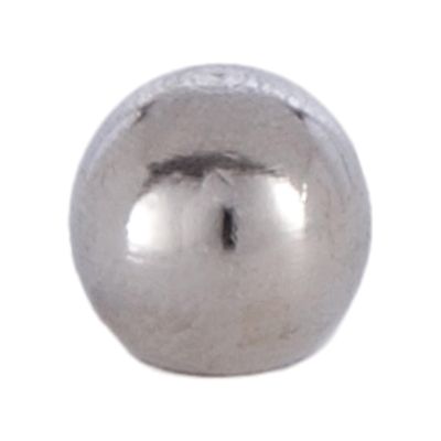 B&P Lamp 3/8 Inch Tapped Nickel Ball