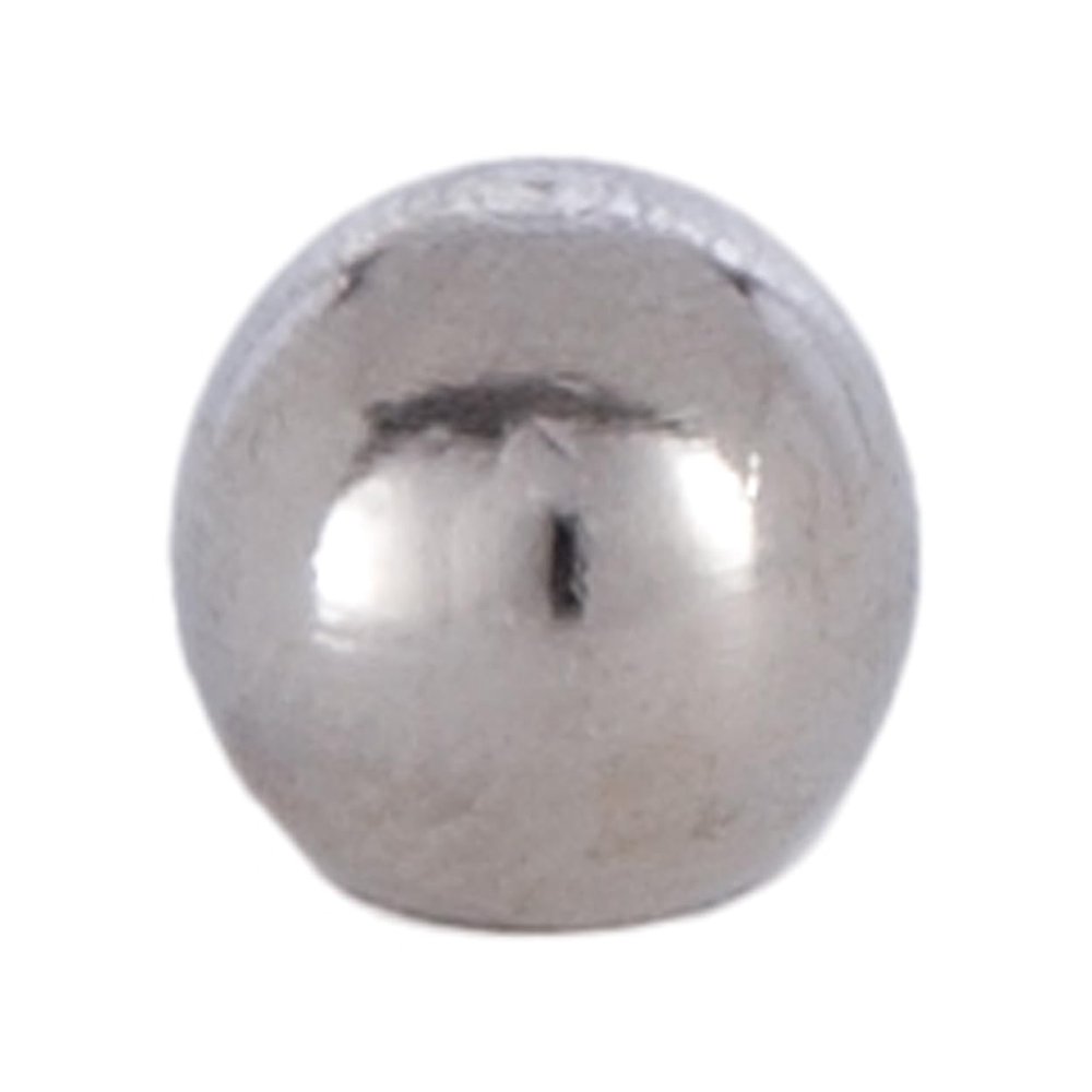 B&P Lamp 3/8 Inch Tapped Nickel Ball