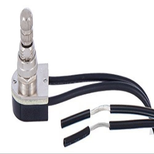 B&P Lamp Rotary Nickel Canopy Switch