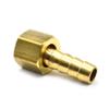 Interstate Pneumatics FFS245 Brass Hose Fitting, Connector, 1/4 Inch Swivel Barb x 5/16 Inch Female NPT End - 2 Piece view 4