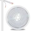 RGBZONE 10m/33ft 22AWG 4pin LED Light Strip Cable Cord, LED Electric Wire 22 Gauge, Conductor Extension Cable Line Cord for RGB LED Strip 5050 3528, PVC Plastic Flexible(White) view 1