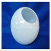 12" White Acrylic Round Plastic Light Globe Pole Post Lamp Outdoor Fixture Home Enhancement view 1