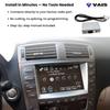 VAIS Technology SL3b-T Bluetooth Audio Adapter - Wireless Music Streaming Add-On Compatible with Most Toyota 2004-2012 Vehicles - Retains Steering Wheel Control & Includes USB Charging Port view 3