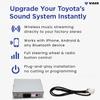 VAIS Technology SL3b-T Bluetooth Audio Adapter - Wireless Music Streaming Add-On Compatible with Most Toyota 2004-2012 Vehicles - Retains Steering Wheel Control & Includes USB Charging Port view 4