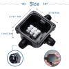 GWHOLE 4PCS Waterproof Outdoor Junction Box for 5.5mm-10mm Cables view 2