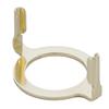 B&P Lamp Slip Style Shade Harp Holder Base Adapter for GU24 and European Style Nord Sockets with Plastic Ring view 1
