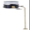 B&P Lamp Pull Chain, Med. Base Lamp Socket Interior, 5" Chain view 3
