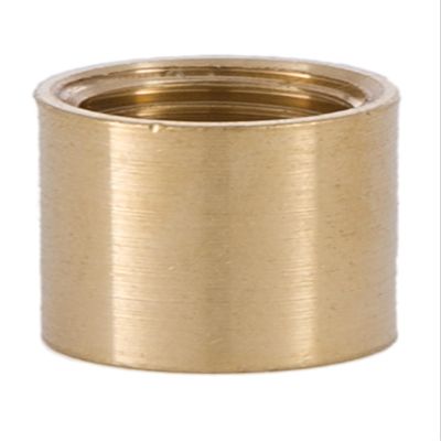 B&P Lamp 5/8 Inch Brass Coupling 1/4 Tap