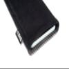 fitBAG Fusion Black/Black Custom Tailored Sleeve for LeEco LePro 3. Nappa/Suede Leather Mix Pouch with Integrated Microfibre Lining for Display Cleaning view 3