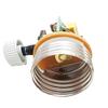B&P Lamp Brass Plated Finish Table Lamp Wiring Kit with 7 Inch Harp and Full-Range Dimmer Socket view 4