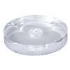 B&P Lamp 8 Inch Diameter Round Acrylic Footed Lamp Base view 3