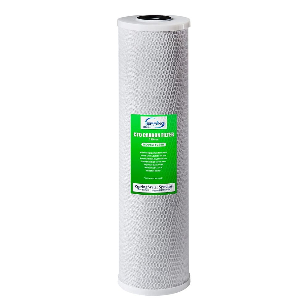 iSpring FC25B 20" x 4.5" Whole House Water Filter