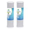 CFS Carbon Water Filters for HDG2VS4, HDG2BS4 Housings, 5 Micron, 2 Pack view 1