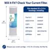 CFS Carbon Water Filters for HDG2VS4, HDG2BS4 Housings, 5 Micron, 2 Pack view 2
