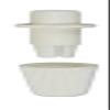 B&P Lamp Off-White Pulley Lamp Cord Grip Bushing view 1