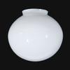 B&P Lamp 8" Oval Shaped Opal Glass Modern Shade view 4