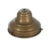B&P Lamp 6" Fitter, Antique Brass Shade Holder view 2