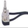 B&P Lamp On-Off Push Canopy Switch with Nickel Plated knob, 3/8" Shank view 2