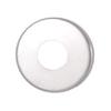 B&P Lamp 1-3/8 Inch Diameter, 1/8 IP Stamped Steel Check Ring, Nickel Plated Finish view 3