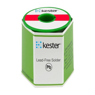 Kester 331 Water Soluble Flux Core Lead-Free Solder Wire - +423 F Melting Point - 0.062 in Wire Diameter - Sn/Ag/Cu Compound - 24-7068-6411 [PRICE is per POUND] by Kester