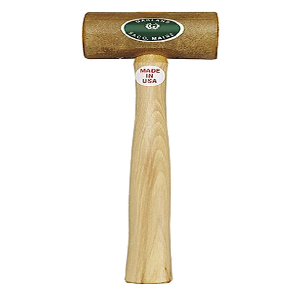 Garland Rawhide Mallet, 2 Face, 3.5 Head, 11oz, Size 4