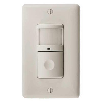 OCC/Vac Sensor, PIR, 1200 sq ft, Almond