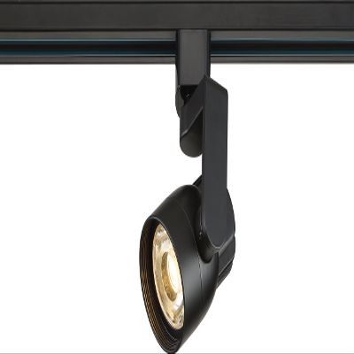 Nuvo TH422 12W Angle Arm Adjustable LED Track Head, 24-Degree Beam Spread, Black