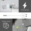 iPod Shuffle Cable, 2 Pack 3.5mm Jack/Plug to USB USB Power Charger Sync Data Transfer Cable for iPod Shuffle 3rd 4th MP3/MP4 view 4
