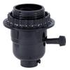 B&P Lamp Threaded Shell with Ring Phenolic Socket | Easy to Install Replacement Lamp Socket view 1