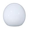 B&P Lamp American Made Opal Glass Neckless Ball Shade, 8 Inch Diameter, 4 Inch Top Opening, Hand-Blown Milk Glass Globe view 1