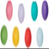 Charmed 12" assorted mix color paper lanterns with metal frame (8 pk) view 1