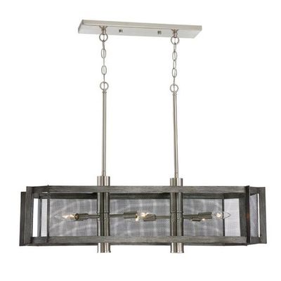 Designers Fountain 89338-WI Baxter 6 Light Island