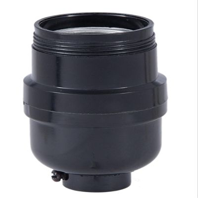 B&P Lamp E26 Medium Base Phenolic Long Keyless Socket with UNO Threads