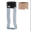B&P Lamp 6 Inch Keyless Candelabra Socket with Insulator, Tapped 1/8 IP view 1