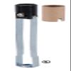 B&P Lamp 6 Inch Keyless Candelabra Socket with Insulator, Tapped 1/8 IP view 3