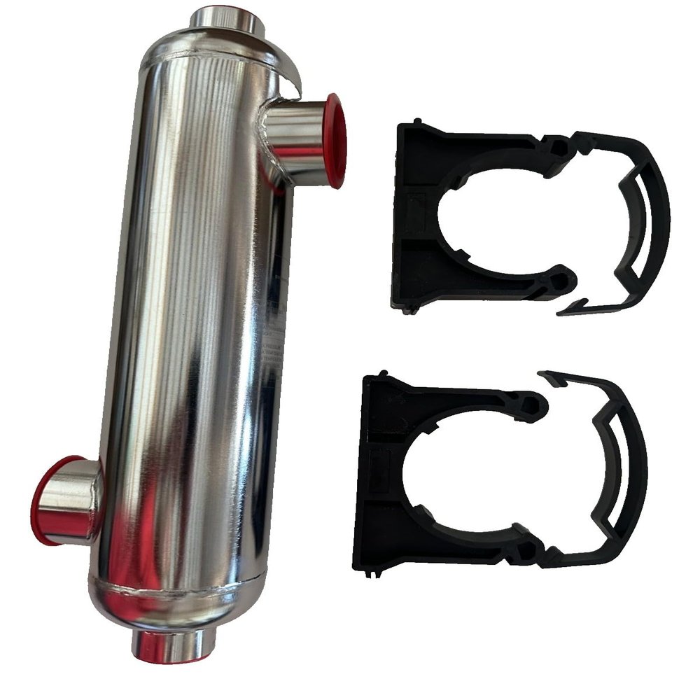 210K BTU Stainless Steel Pool Heat Exchanger - Outdoor Wood Boiler