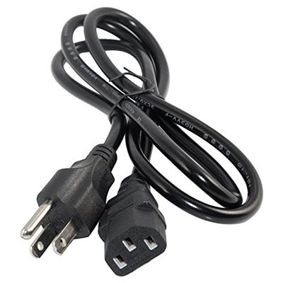 PlatinumPower 3 Prong AC Power Cable Cord for most AOC, Curtis, Element, Naxa, Hannspree LCD LED Plasma TV
