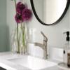 Moen WSL84733SRN Danika Single Handle 1 Hole Bathroom Faucet, Spot Resist Brushed Nickel view 4