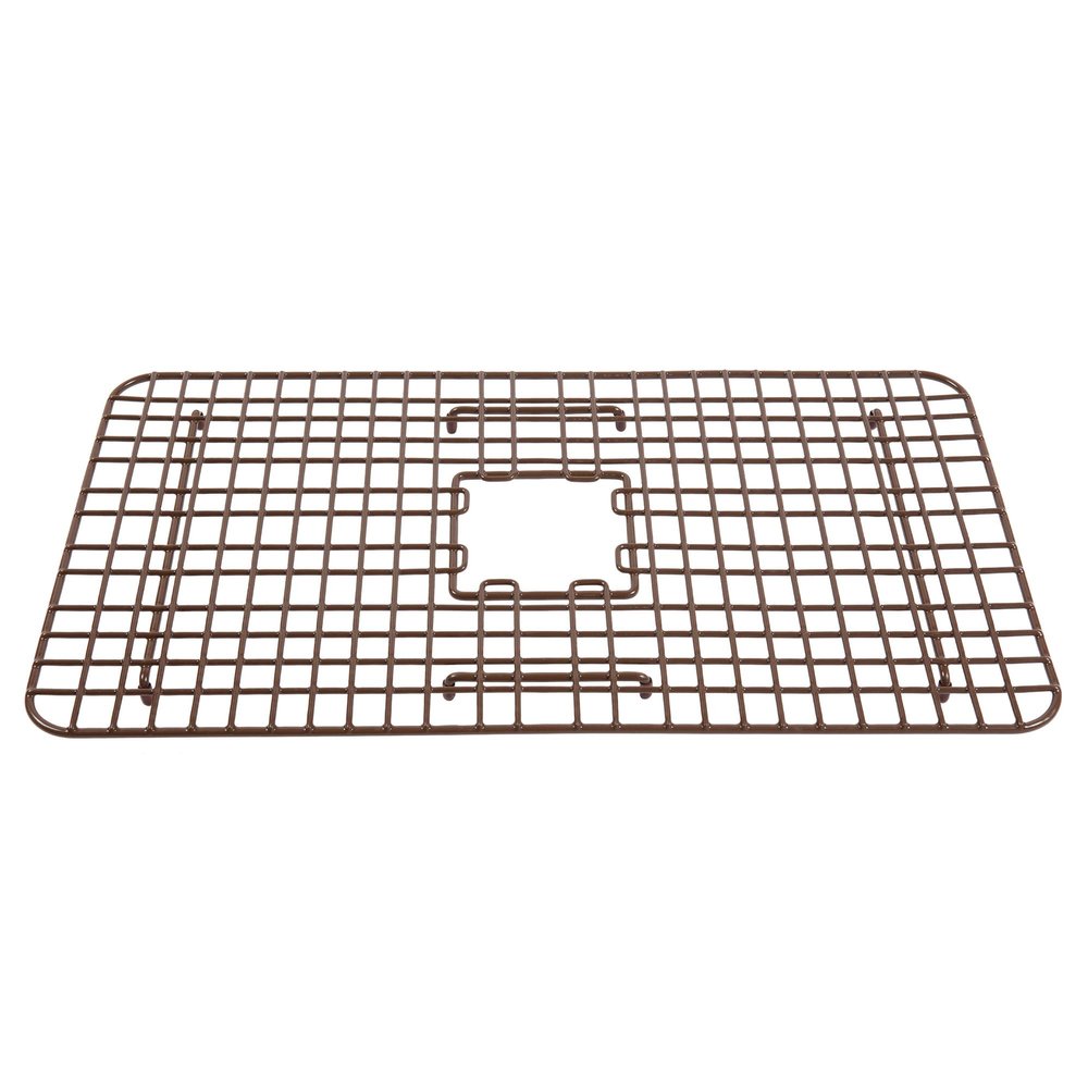 SinkSense Wren 27" x 15" Kitchen Sink Bottom Grid, Antique Brown