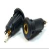 Philmore Isolated 2.5mm Gold Plated Stereo Snap-in Panel Mount Phone Audio Jack; 70-546 view 3