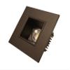 Nicor Lighting 2 inch Square LED Downlight in Oil-Rubbed Bronze, 3000K (DQR2-10-120-3K-OB) view 2