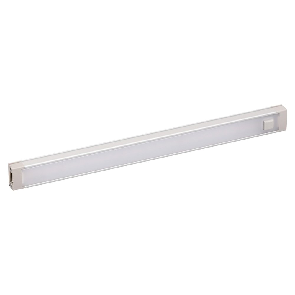 PureOptics LED Under Cabinet Kit with Motion Sensor, Dimmable Kitchen Accent Lights, Tool-Free Install, Cool White 4000k, 9" Length, 9", (LEDUC9-1CK)
