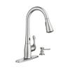 Moen 87340ESRS Ridgedale One-Handle High Arc Pulldown Kitchen Faucet, Spot Resist Stainless view 1