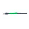 AVLGear SUPERCAT5E-S-RR-2 | Booted RJ45 Connectors 2 Foot Ethernet Cord Green view 1