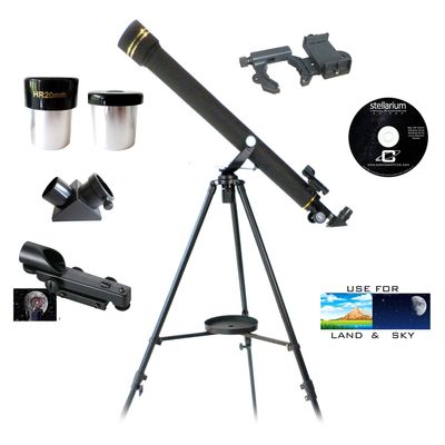 Galileo 700mm x 60mm Smartphone Photo Adapter Refracting Telescope
