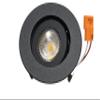 Nicor Lighting 2 inch LED Gimbal Downlight in Black, 3000K (DLG2-10-120-3K-BK) view 2